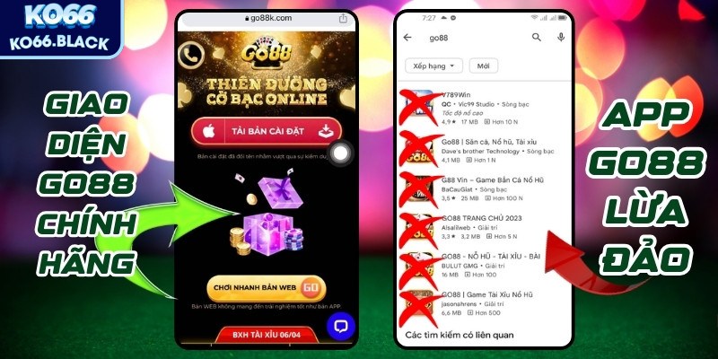 Tình trạng Go88 bị giả mạo gia tăng do nhu cầu giải trí lớn